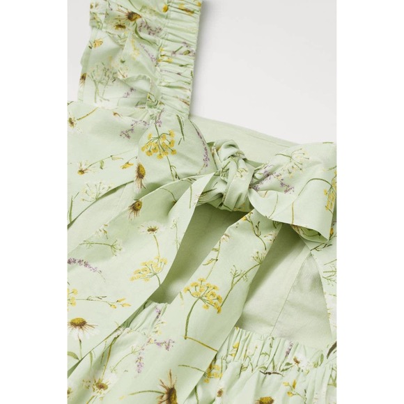H&M Wildflower Collection Floral Poplin Dress - Picture 4 of 16